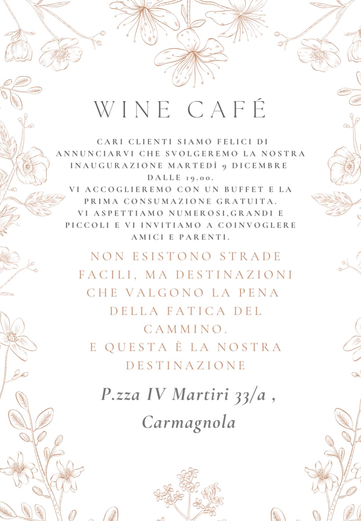 Evento Wine Cafè